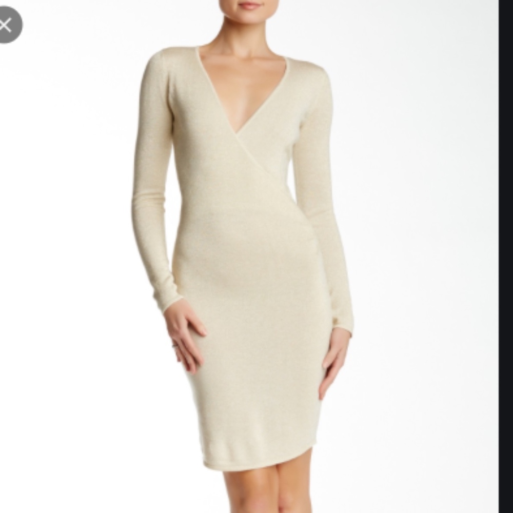 NWT Marc Andrew Marc Gold Sweater Dress Small